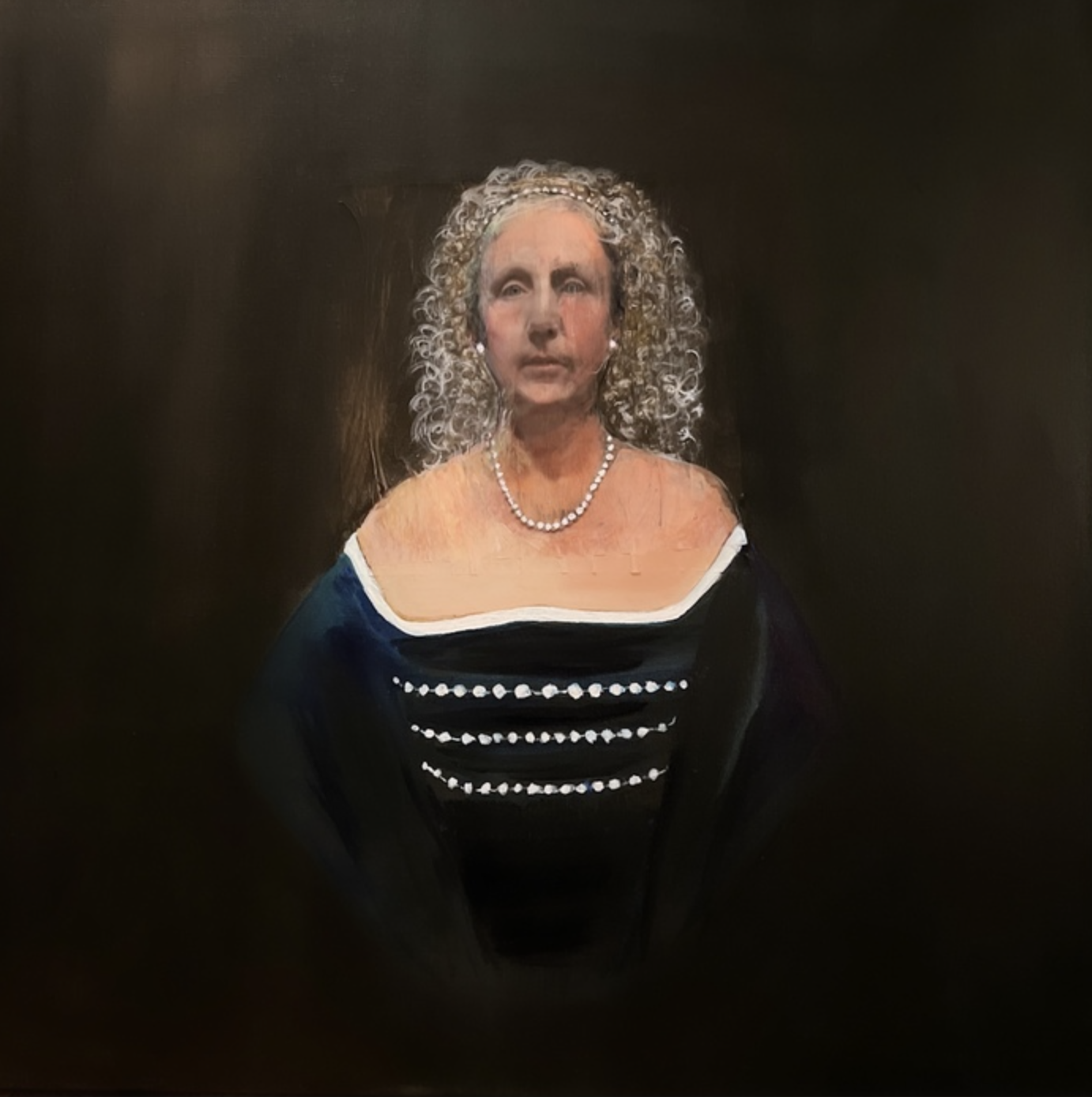 Self-Portrait as a Distant Grandmother (from that side)