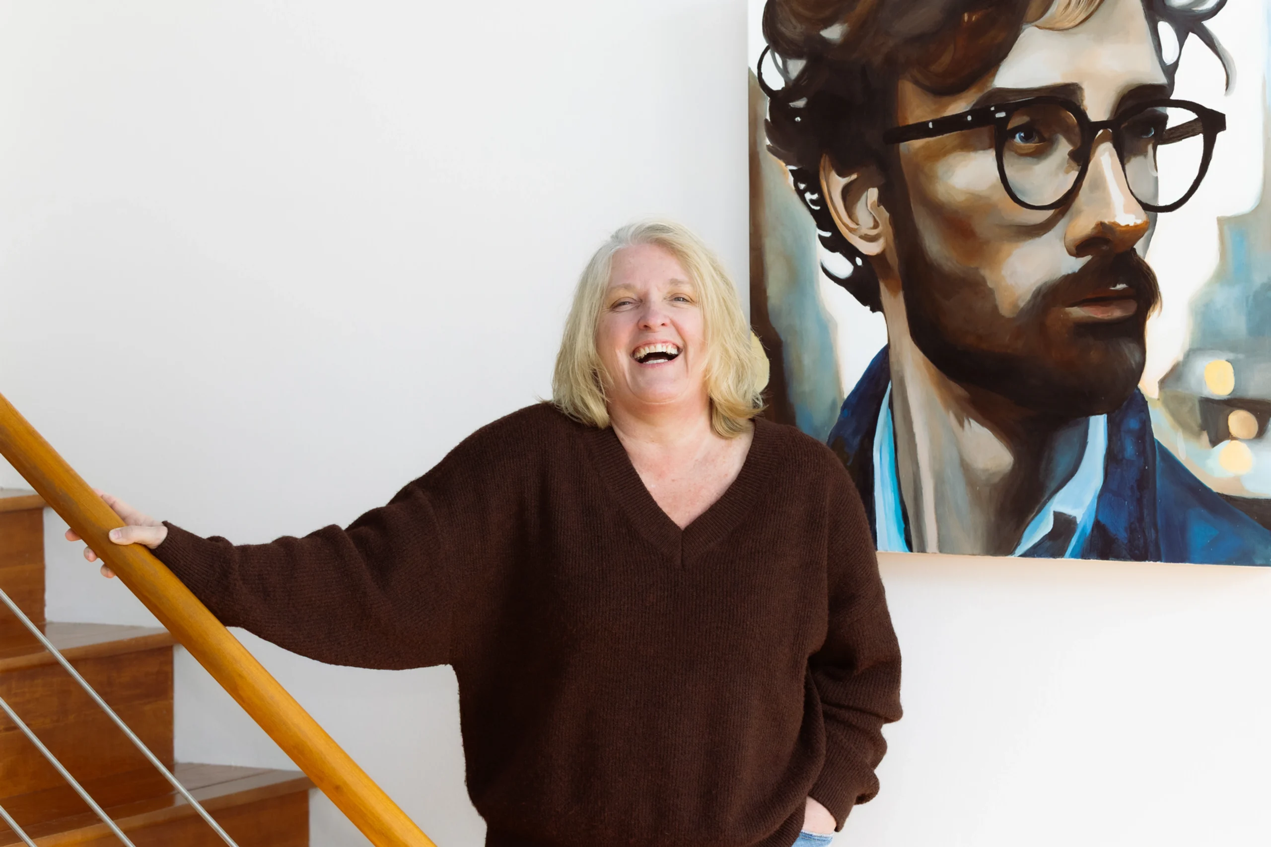 Portrait of artist Leigh Witherall