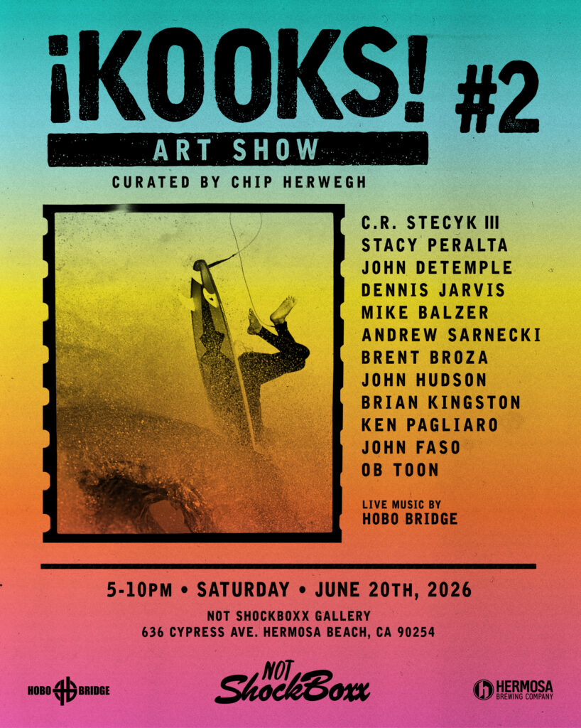 Poster promotion of Kooks art show