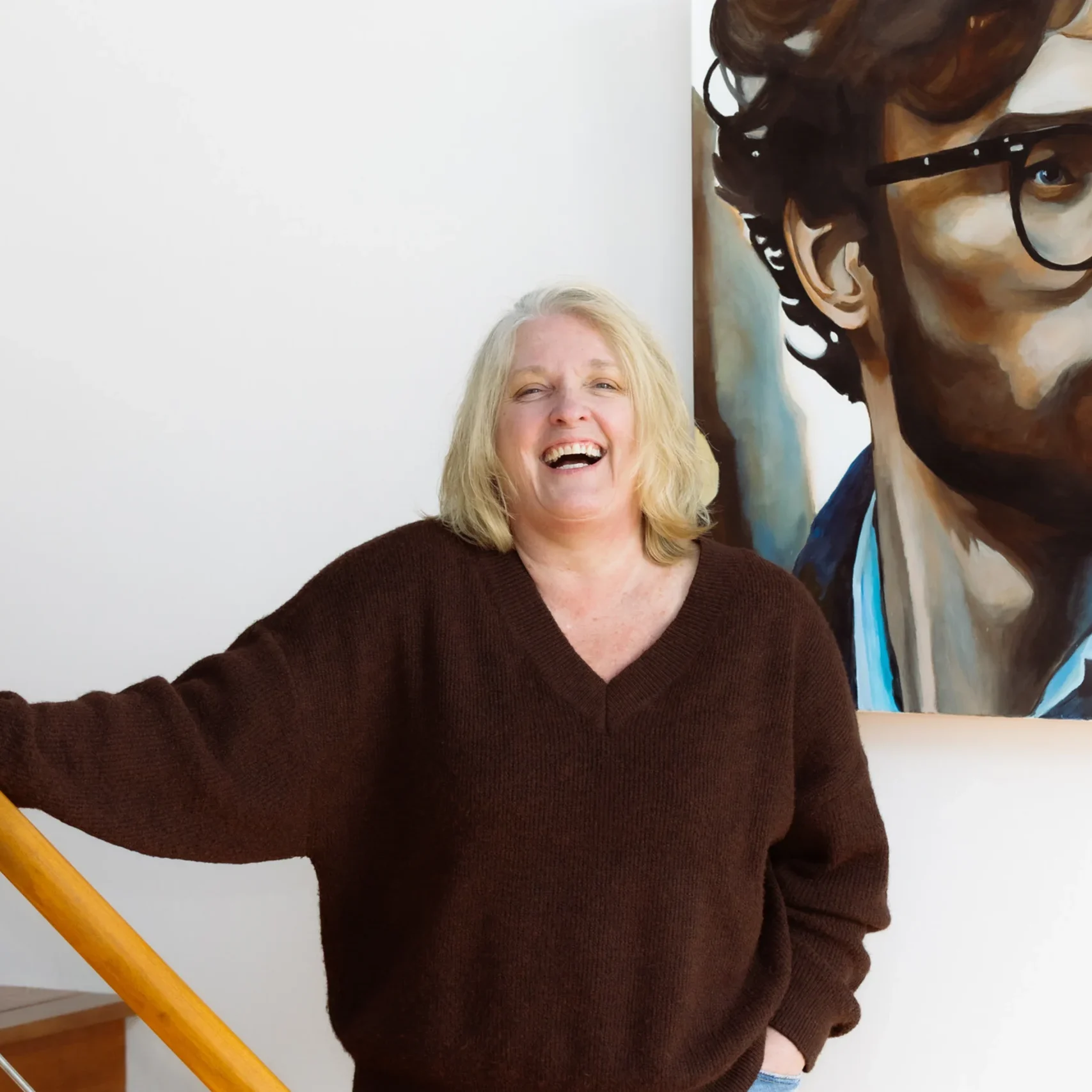 Portrait of artist Leigh Witherall